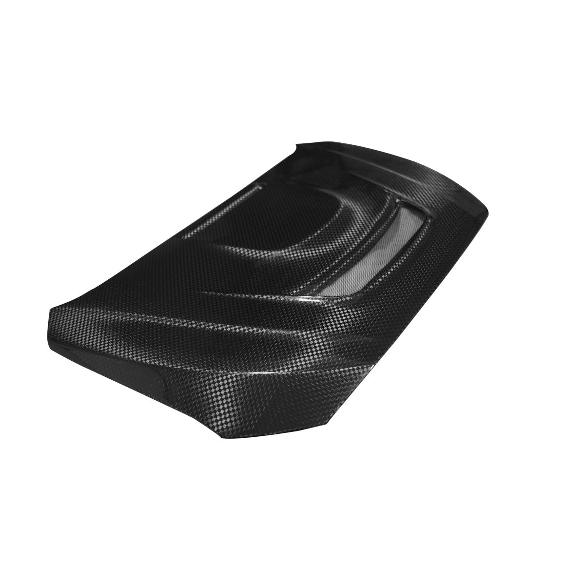 JDMuscle [15-21 WRX/STI w/ FMIC] Carbon Fiber Hood V3 Scoopless - JDMuscleHoodsJDM-WRX15-HD3CF2x2 Twill