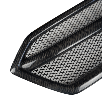JDMuscle [18 - 21 WRX/STI] Carbon Fiber Grille V3 - JDMuscleGrillesJDM-WRX18-FG3