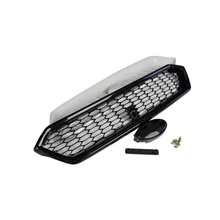 JDMuscle [18 - 21 WRX/STI] Gloss Black / Paint Matched Grille V3 - JDMuscleGrillesJDM-WRX18-FG3-ABS-GBGLOSS BLACK