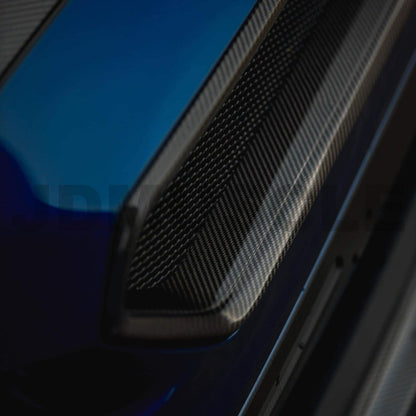 JDMuscle [18-21 WRX/STI] V2 Carbon Fiber Grille | Twill / Honey Comb - JDMuscleGrillesJDM-WRX18-FG18CF2X2