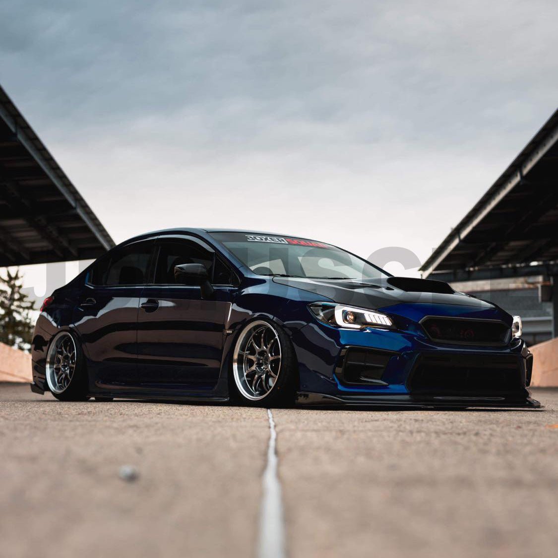 JDMuscle [18-21 WRX/STI] V2 Carbon Fiber Grille | Twill / Honey Comb - JDMuscleGrillesJDM-WRX18-FG18CF2X2