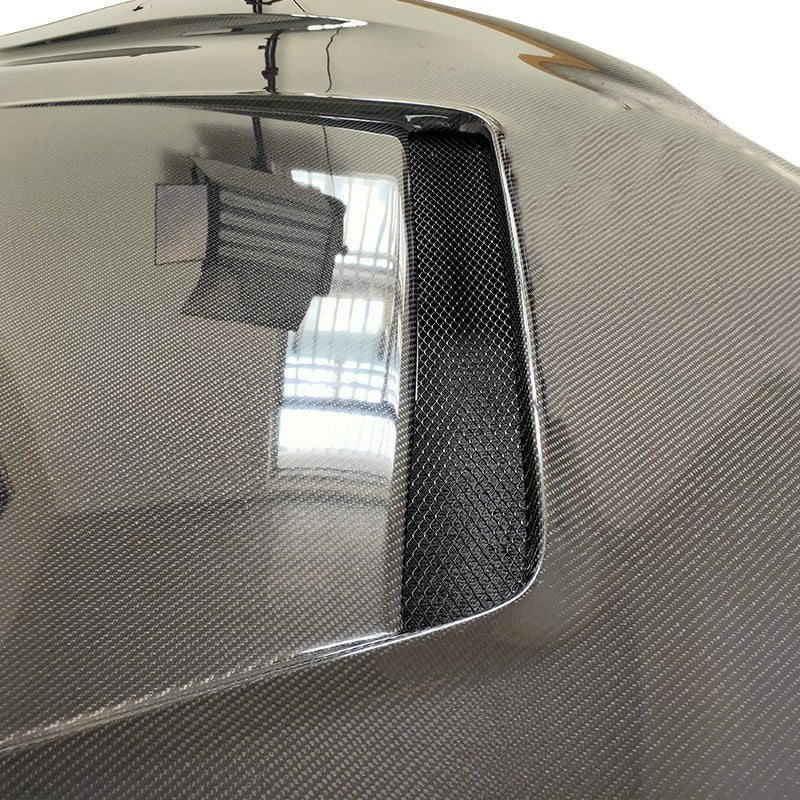 JDMuscle [20+ Supra] V1 Carbon Fiber Hood - JDMuscleHoodsJDM-A90-HD-12x2 Gloss Carbon Fiber