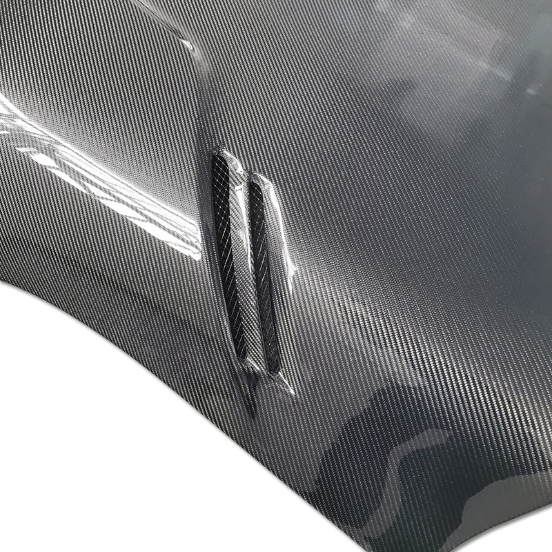 JDMuscle [20+ Supra] V1 Carbon Fiber Hood - JDMuscleHoodsJDM-A90-HD-12x2 Gloss Carbon Fiber