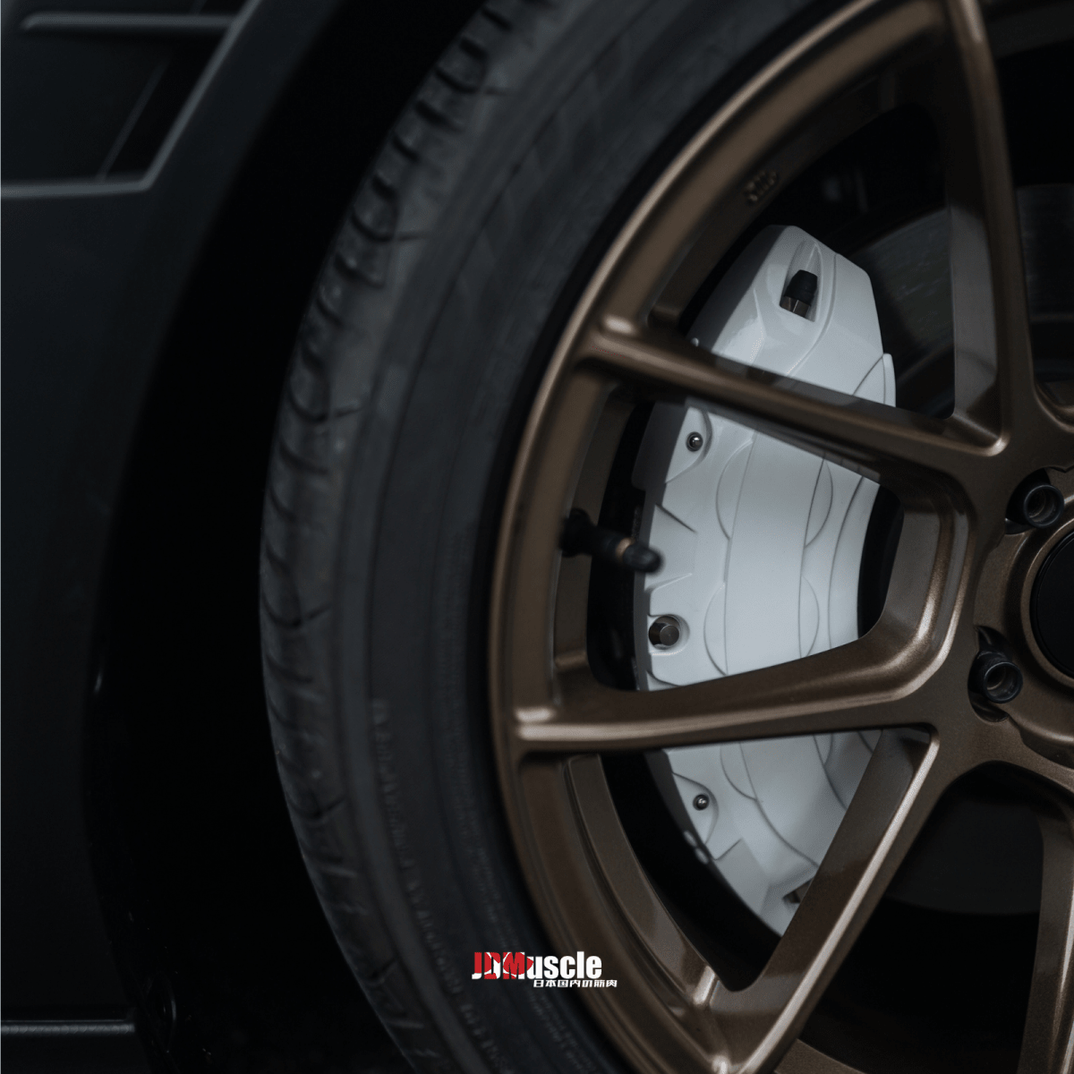 JDMuscle [22 - 25 WRX MT&CVT] Aluminum Brake Caliper Covers - JDMuscleCaliper CoversJDM-WRX22-129BlackBlackManual