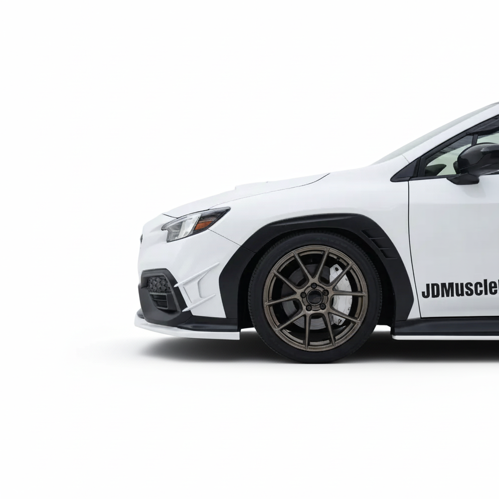 JDMuscle [22 - 26 WRX] Canards V2 - Paint Matched / Gloss Black / ABS - JDMuscleCanardsJDM-WRX22-CAN2D4SCrystal Black Silica D4S (Gloss Black w/ Pearl)