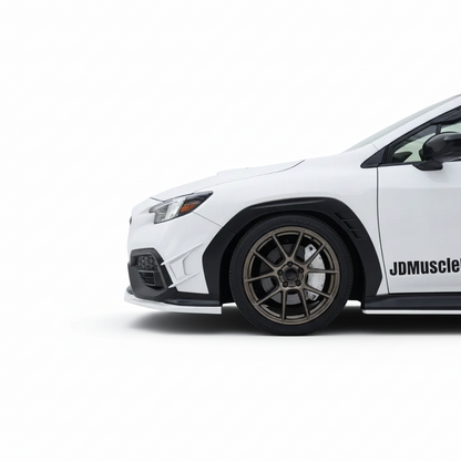 JDMuscle [22 - 26 WRX] Canards V2 - Paint Matched / Gloss Black / ABS - JDMuscleCanardsJDM-WRX22-CAN2D4SCrystal Black Silica D4S (Gloss Black w/ Pearl)