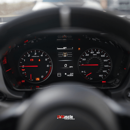 JDMuscle [22 - 26 WRX] Carbon Fiber Gauge Cluster Trim Replacement - JDMuscleTrim KitsJDM-WRX22-GCCCF2x2 Twill Carbon Fiber