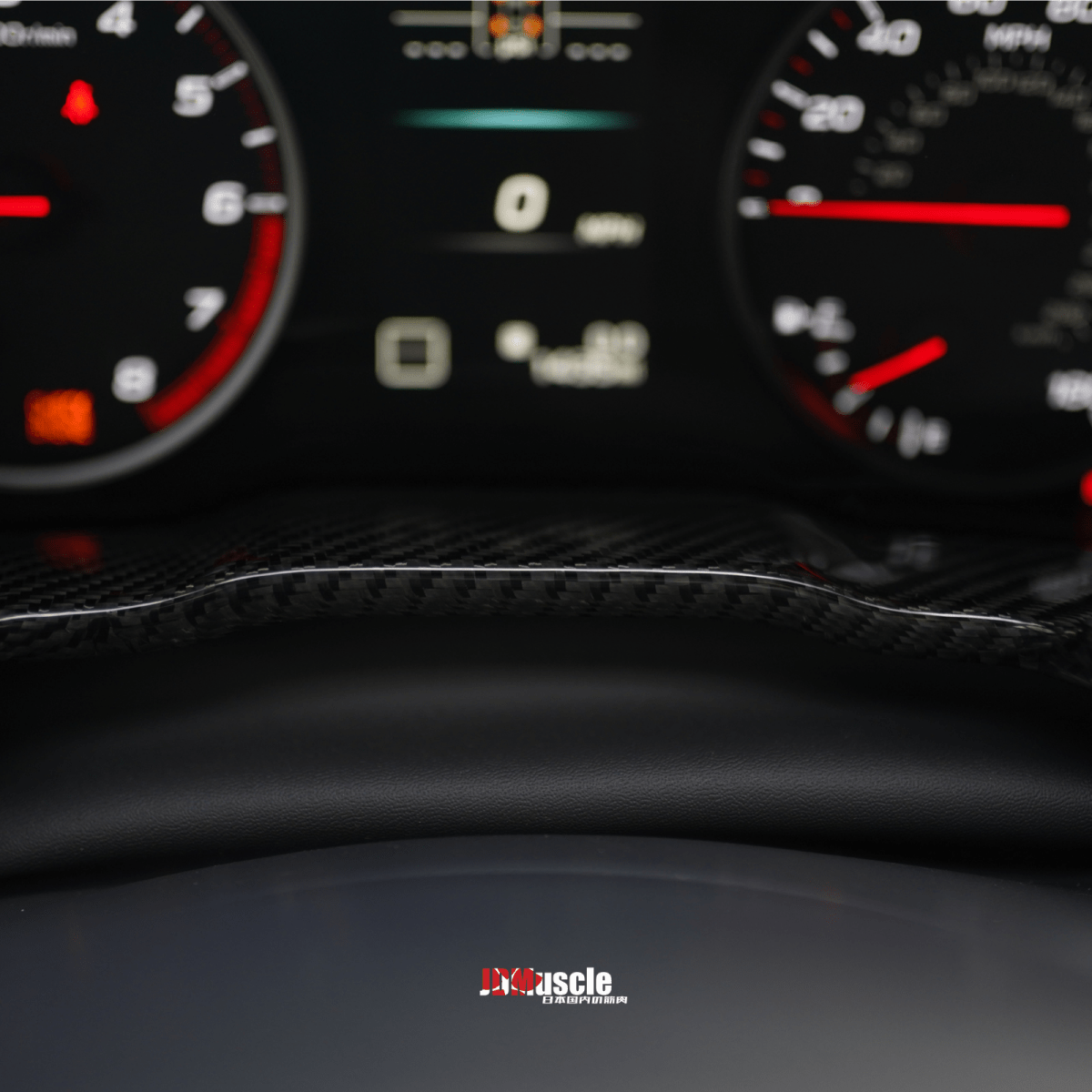 JDMuscle [22 - 26 WRX] Carbon Fiber Gauge Cluster Trim Replacement - JDMuscleTrim KitsJDM-WRX22-GCCCF2x2 Twill Carbon Fiber