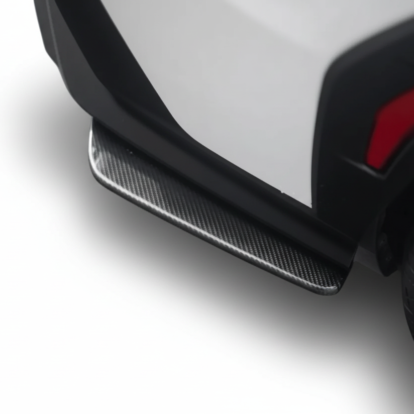 JDMuscle [22 - 26 WRX] Carbon Fiber Rear Spats OE+ Style - JDMuscleRear LipsJDM-WRX22-RS-OECF