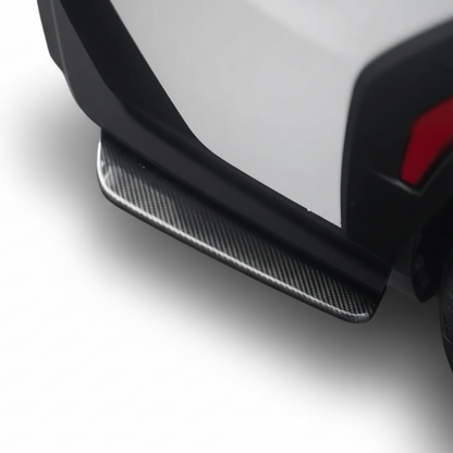 JDMuscle [22 - 26 WRX] Carbon Fiber Rear Spats OE+ Style - JDMuscleRear LipsJDM-WRX22-RS-OECF