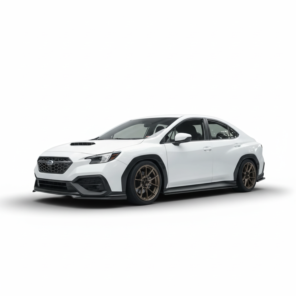 JDMuscle [22 - 26 WRX] Carbon Fiber Rear Spats OE+ Style - JDMuscleRear LipsJDM-WRX22-RS-OECF