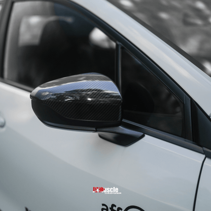 JDMuscle [22 - 26 WRX] Carbon Fiber Side Mirror Covers - JDMuscleAftermarket MirrorsJDM-WRX22-5572x2