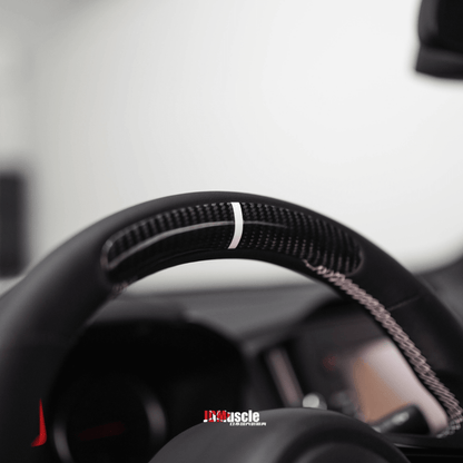 JDMuscle [22 - 26 WRX] Custom Steering Wheel compatible w/ MT and CVT | Carbon Fiber / Painted / Alcantara / Leather / Forged / Honey Comb / LED - JDMuscleSteering WheelsJDM-STR-WRX-2022