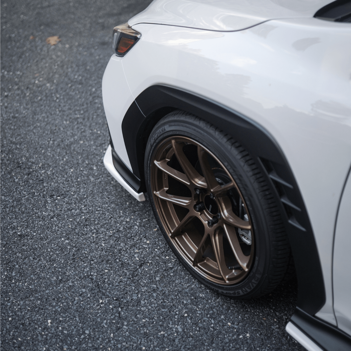 JDMuscle [22 - 26 WRX] Front Lip | OE+ Style Paint Matched / Gloss Black - JDMuscleFront LipsJDM-WRX22-FL-OE.D4SCrystal Black Silica D4S (Gloss Black w/ Pearl)