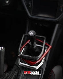 JDMuscle [22 - 26 WRX] MT Carbon Fiber Shifter Trim Replacement - JDMuscleTrim KitsJDM-WRX22-MT-SFTCF2x2 Twill - Regular