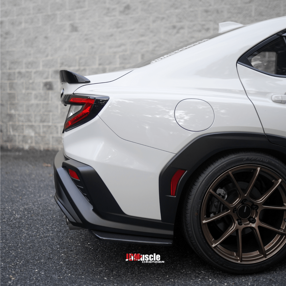JDMuscle [22 - 26 WRX] STI Style Duck Bill Spoiler - Paint Matched/Gloss Black - JDMuscleSpoilers and WingsJDM-WRX22-DB-OEGBGloss Black