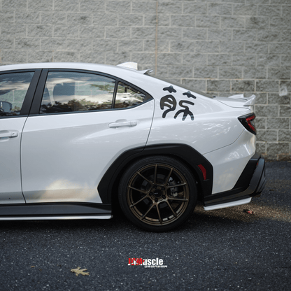 JDMuscle [22 - 26 WRX] STI Style Duck Bill Spoiler - Paint Matched/Gloss Black - JDMuscleSpoilers and WingsJDM-WRX22-DB-OEGBGloss Black