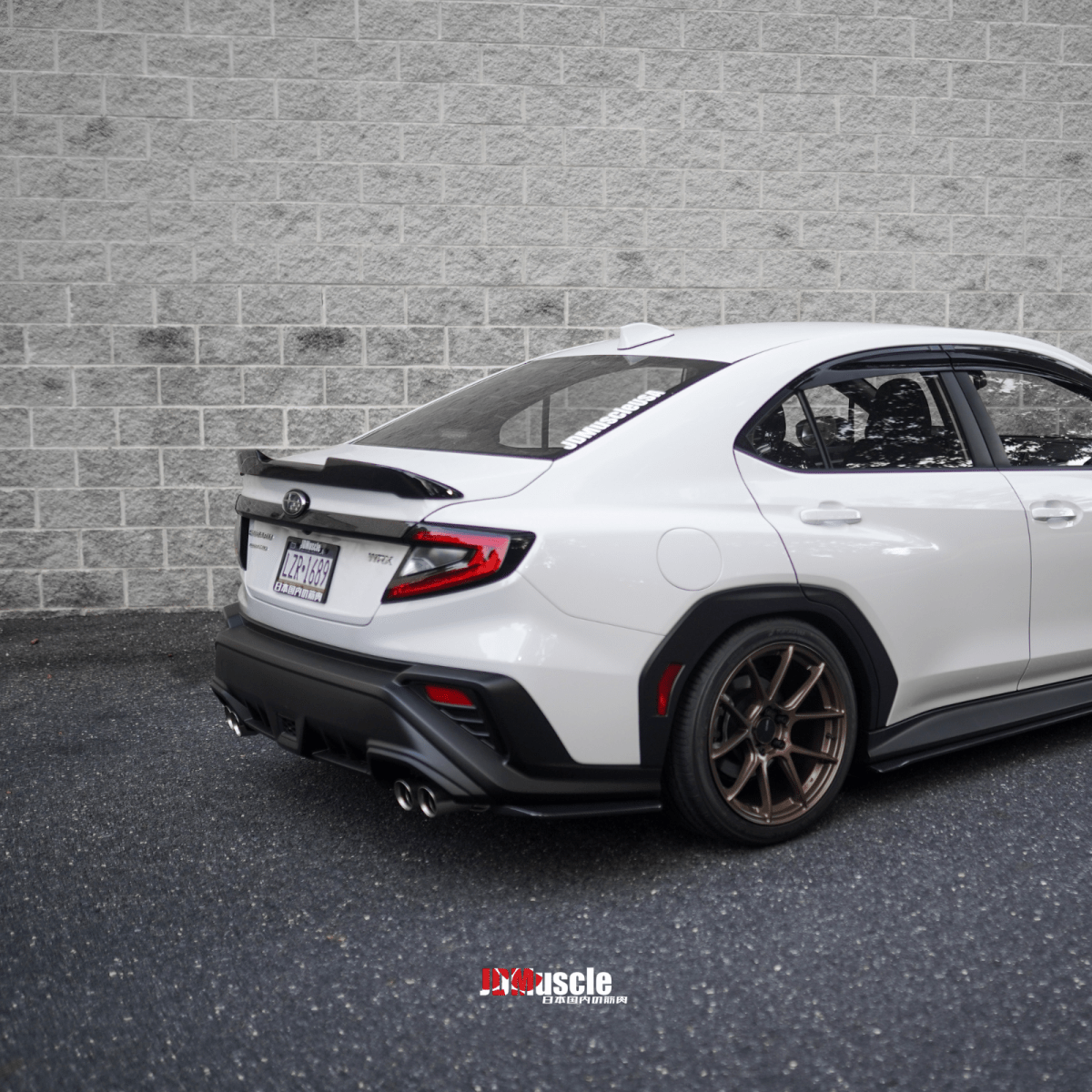 JDMuscle [22 - 26 WRX] STI Style Duck Bill Spoiler - Paint Matched/Gloss Black - JDMuscleSpoilers and WingsJDM-WRX22-DB-OEGBGloss Black