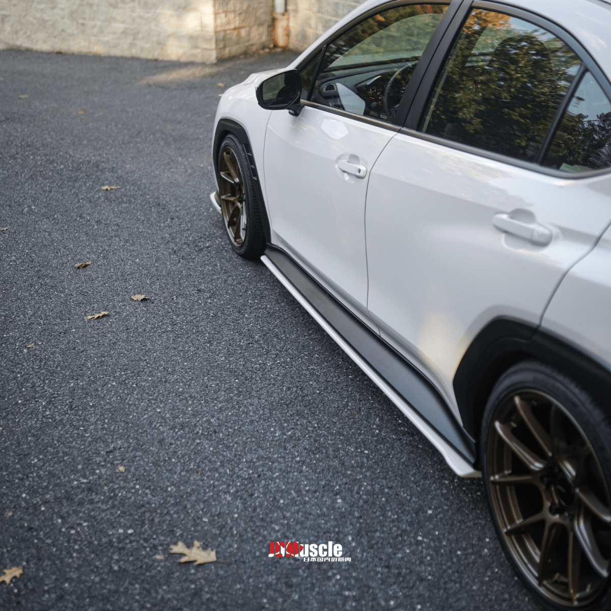 JDMuscle [22 - 26 WRX] STI Style Side Skirts - Paint Matched/Gloss Black - JDMuscleSide SkirtsJDM-WRX22-SS-OED4SCrystal Black Silica D4S (Gloss Black w/ Pearl)