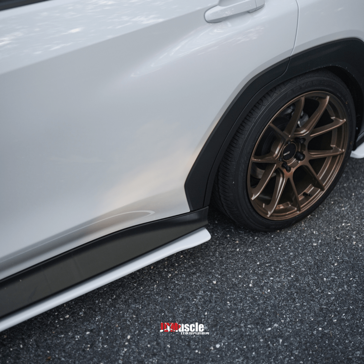 JDMuscle [22 - 26 WRX] STI Style Side Skirts - Paint Matched/Gloss Black - JDMuscleSide SkirtsJDM-WRX22-SS-OED4SCrystal Black Silica D4S (Gloss Black w/ Pearl)