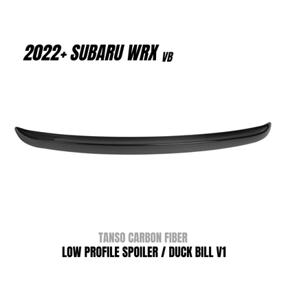 JDMuscle [22 - 26 WRX] Tanso Carbon Fiber Duck Bill V1 - JDMuscleSpoilers and WingsJDM-WRX22-DB1