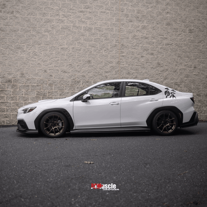 JDMuscle [22 - 26 WRX] Tanso Carbon Fiber Side Skirts - OE+ Style - JDMuscleSide SkirtsJDM-WRX22-SS-OECF