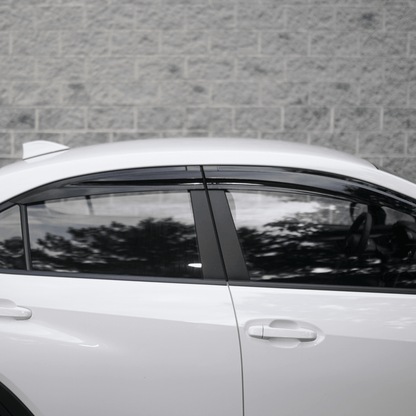 JDMuscle [22 - 26 WRX] V1 Rain Guards / Window Visors - Acrylic/Carbon Fiber - JDMuscleRain GuardsJDM-WRX22-RG1Acrylic