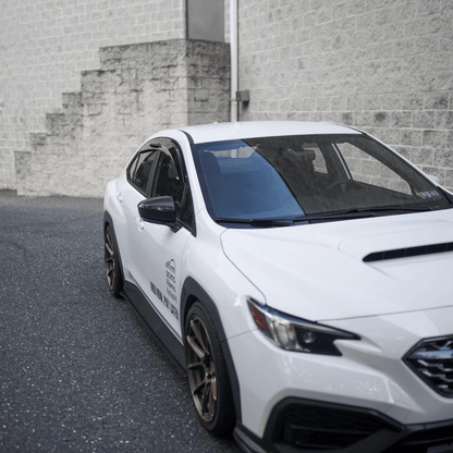 JDMuscle [22 - 26 WRX] V1 Rain Guards / Window Visors - Acrylic/Carbon Fiber - JDMuscleRain GuardsJDM-WRX22-RG1Acrylic
