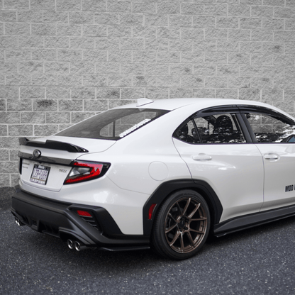 JDMuscle [22 - 26 WRX] V1 Rain Guards / Window Visors - Acrylic/Carbon Fiber - JDMuscleRain GuardsJDM-WRX22-RG1Acrylic