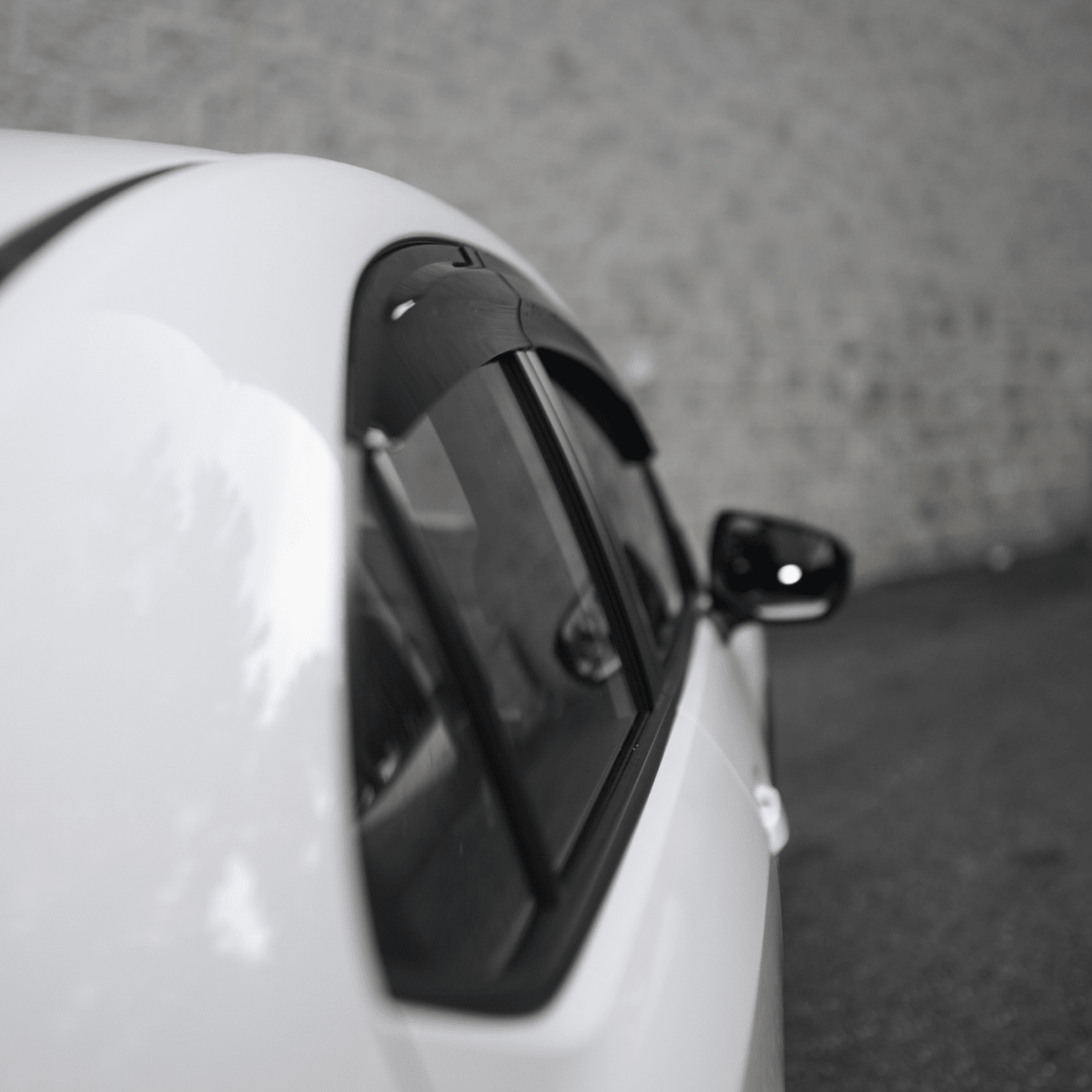 JDMuscle [22 - 26 WRX] V1 Rain Guards / Window Visors - Acrylic/Carbon Fiber - JDMuscleRain GuardsJDM-WRX22-RG1Acrylic