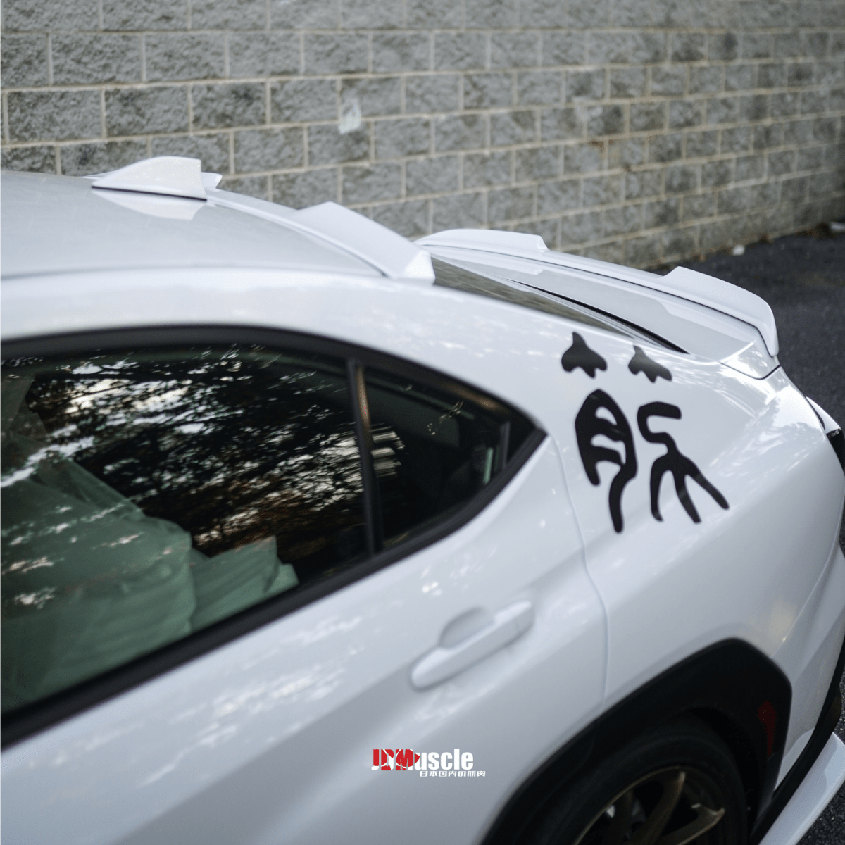 JDMuscle [22 - 26 WRX] V1 Roof Spoiler - Paint Matched/Gloss Black - JDMuscleDiffusers and Vortex GeneratorsJDM-WRX22-ROS-V1GBGloss Black