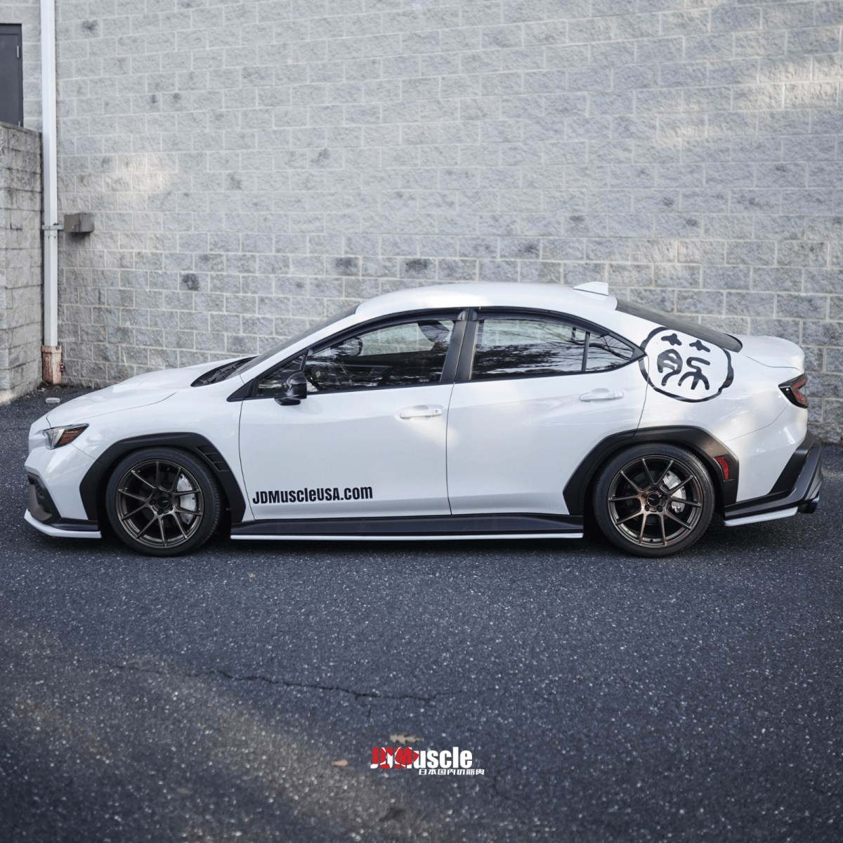 JDMuscle [22 - 26 WRX] V2 Rain Guards / Window Visors - JDMuscleRain GuardsJDM-WRX22-RG2