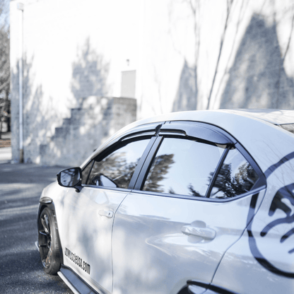 JDMuscle [22 - 26 WRX] V3 Rain Guards / Window Visors - JDMuscleRain GuardsJDM-WRX22-RG3