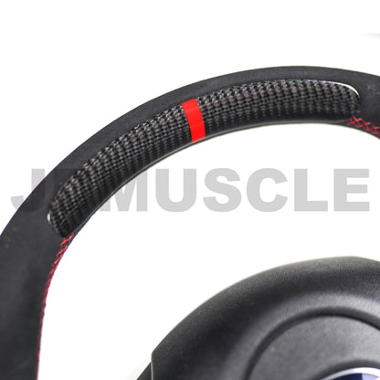JDMuscle Carbon Fiber Racer Spec Steering Wheel for 2015+ WRX/STI-Steering Wheels-JDMuscle-JDMuscle