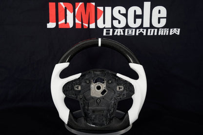 JDMuscle Carbon Fiber Steering Wheel by Exclusive Steering for Toyota Supra 2020+ - JDMuscleSteering WheelsJDM-STR-GRS