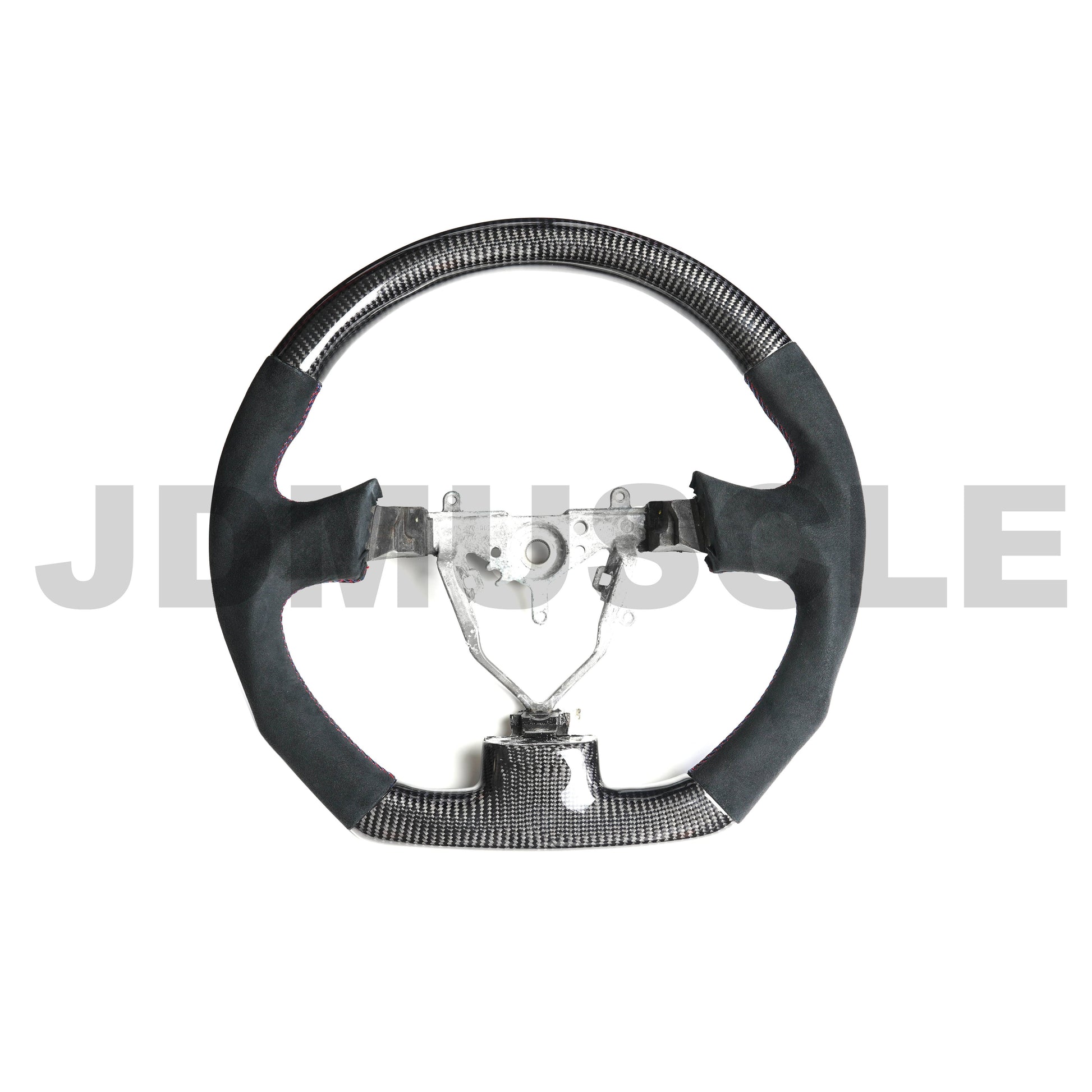 JDMuscle Custom Carbon Fiber Steering Wheel for 2005-2007 WRX/ STI-Steering Wheels-JDMuscle-JDMuscle