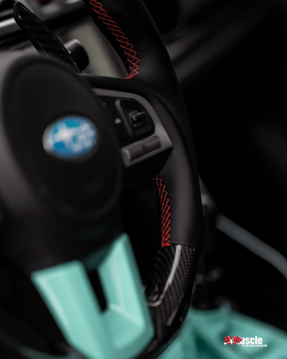 JDMuscle Custom Carbon Fiber Steering Wheel for 2016 - 2017 Subaru Crosstrek XV - JDMuscleSteering WheelsJDM-STR-XV-16