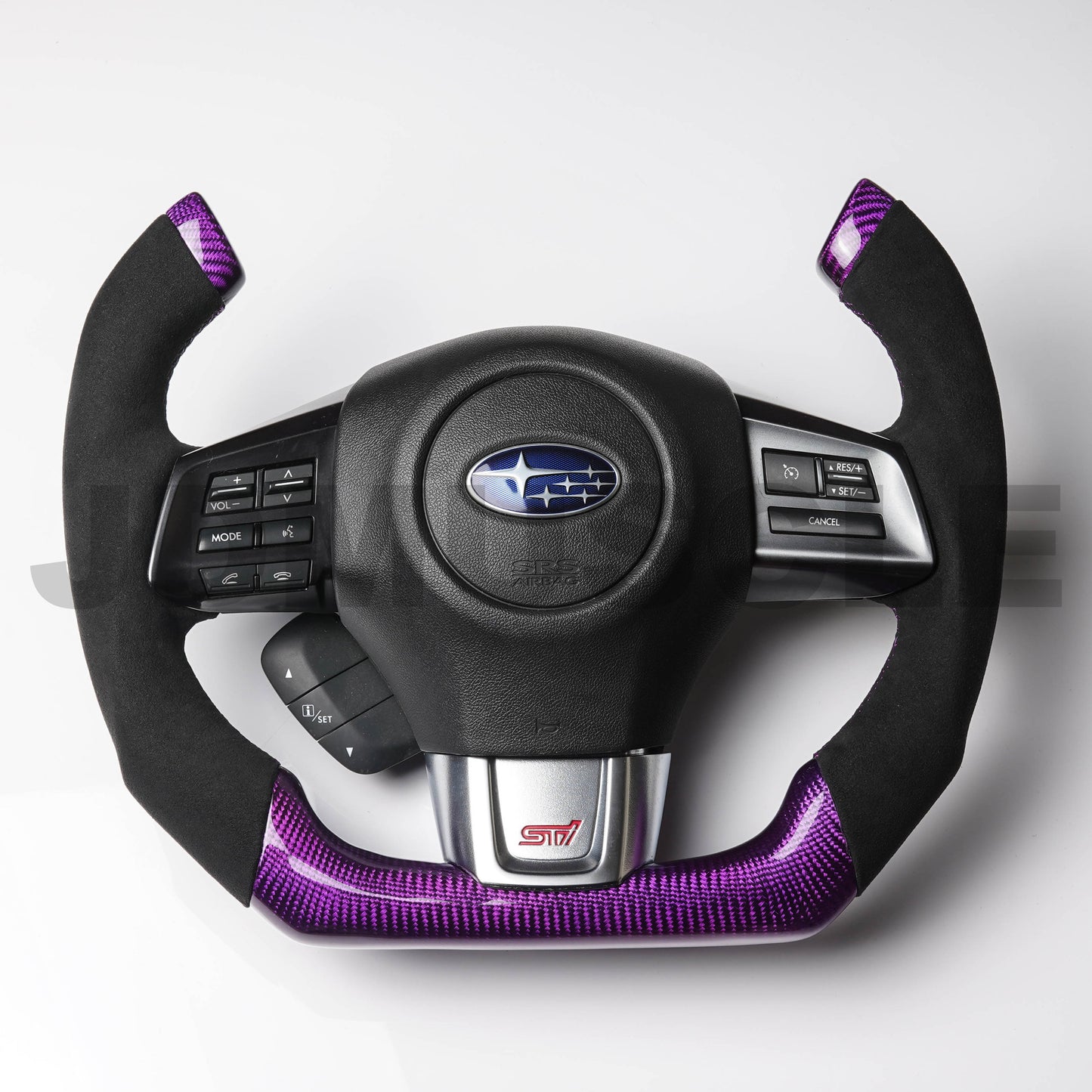 JDMuscle Cut-Off Top Carbon Fiber Steering Wheel for 2015+ WRX/STI-Steering Wheels-JDMuscle-JDMuscle
