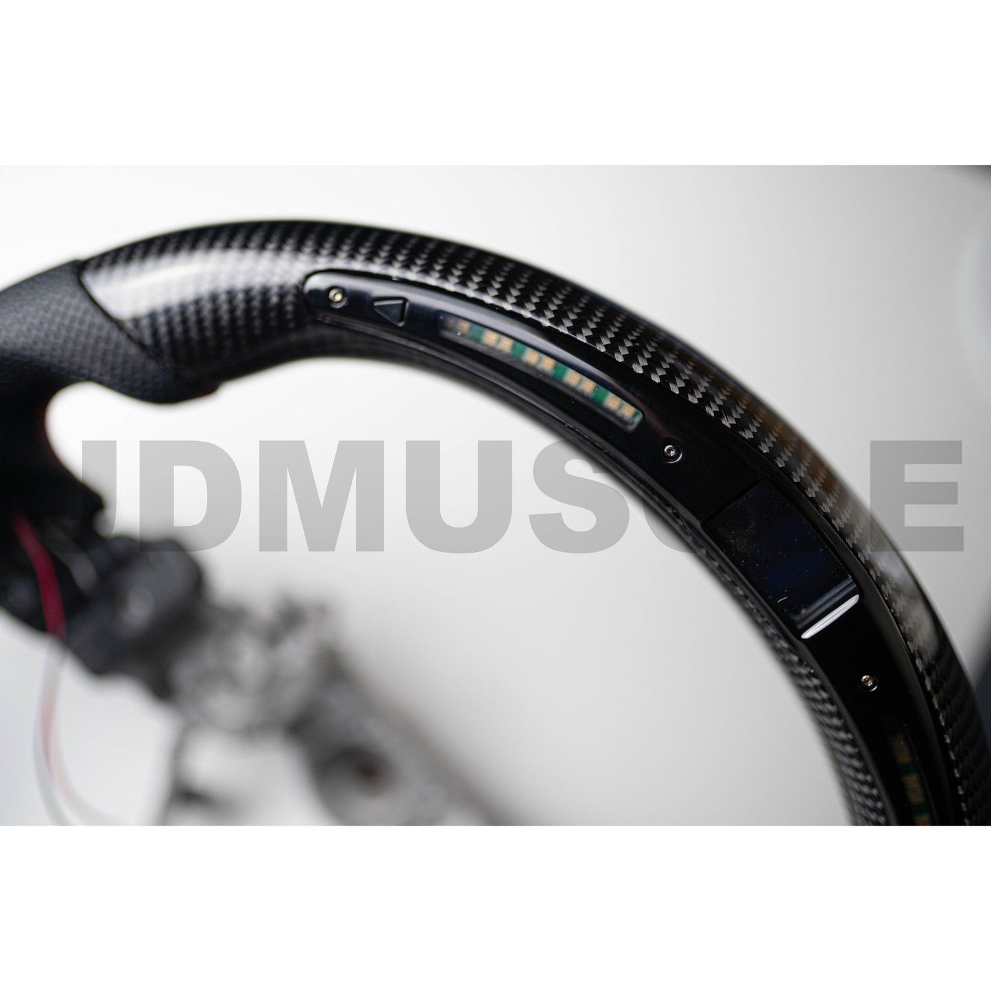 JDMuscle LED Performance Carbon Fiber Steering Wheel for 2015+ WRX/STI-Steering Wheels-JDMuscle-JDMuscle