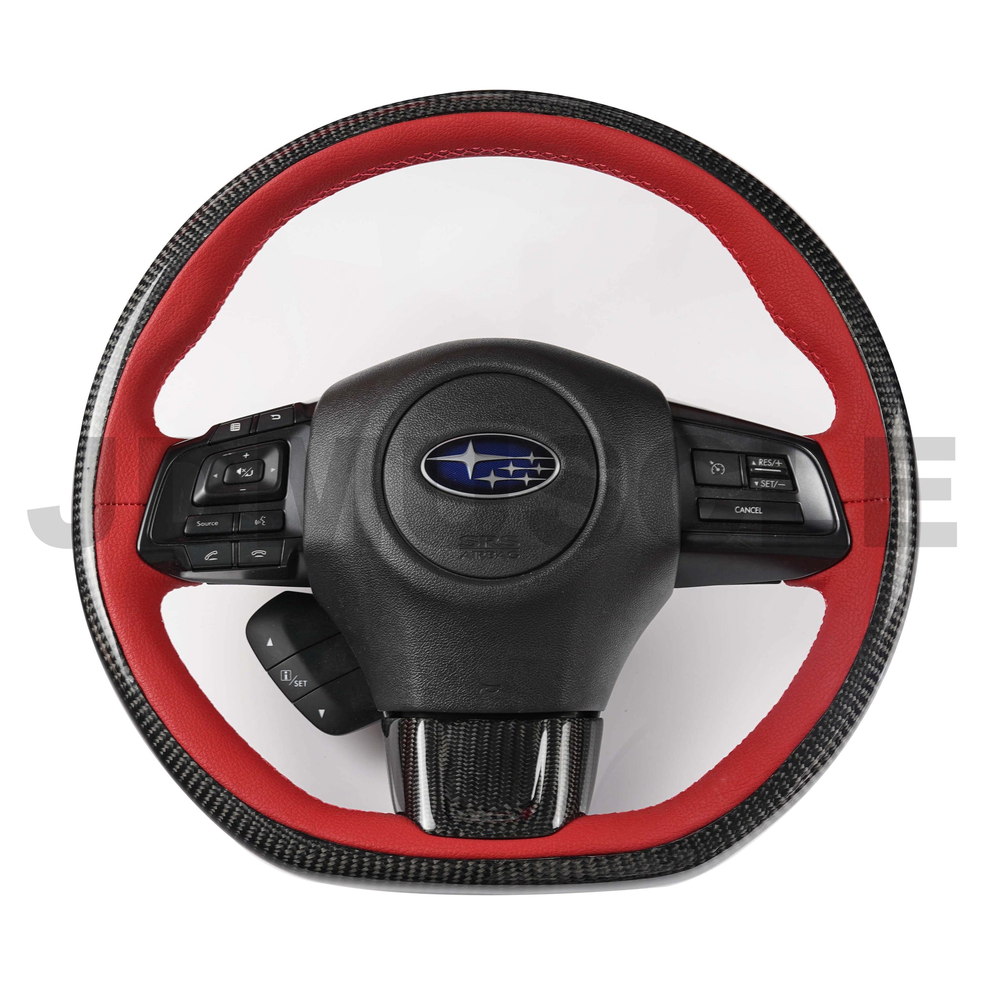 JDMuscle LUX Series Carbon Fiber Steering Wheel for 2015+ WRX/STI-Steering Wheels-JDMuscle-JDMuscle