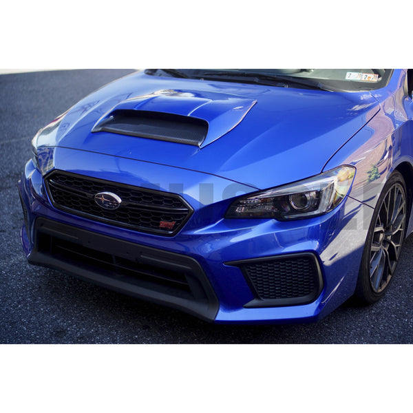 JDMuscle Rally Style V2 Carbon Fiber Hood Scoop 20152021 Subaru WRX
