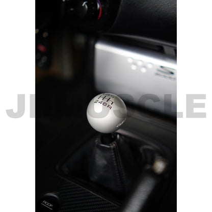 JDMuscle Suji Series Shift Knob - Silver Sphere-Shift Knobs-JDMuscle-JDMuscle