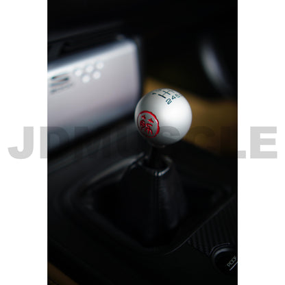 JDMuscle Suji Series Shift Knob - Silver Sphere-Shift Knobs-JDMuscle-JDMuscle