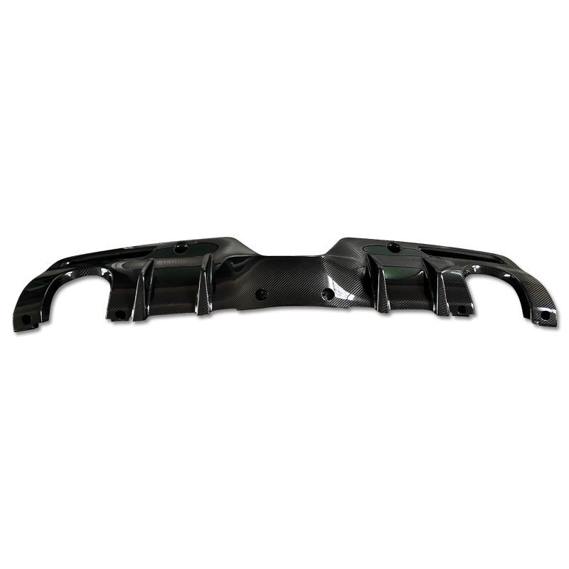 JDMuscle Tanso Carbon Fiber AM Style Rear Diffuser for 2020+ Toyota Supra - JDMuscleDiffusers and Vortex GeneratorsJDM-A90-RD-12x2 Twill Carbon Fiber