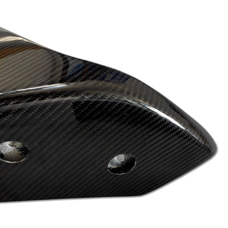 JDMuscle Tanso Carbon Fiber AM Style Rear Spats for 2020+ Toyota Supra - JDMuscleRear LipsJDM-A90-RL-12x2 Twill Carbon Fiber