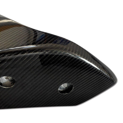 JDMuscle Tanso Carbon Fiber AM Style Rear Spats for 2020+ Toyota Supra - JDMuscleRear LipsJDM-A90-RL-12x2 Twill Carbon Fiber