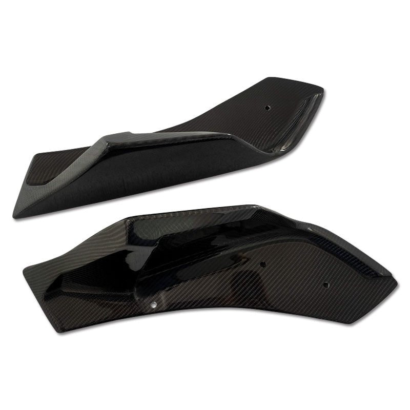 JDMuscle Tanso Carbon Fiber AM Style Rear Spats for 2020+ Toyota Supra - JDMuscleRear LipsJDM-A90-RL-12x2 Twill Carbon Fiber