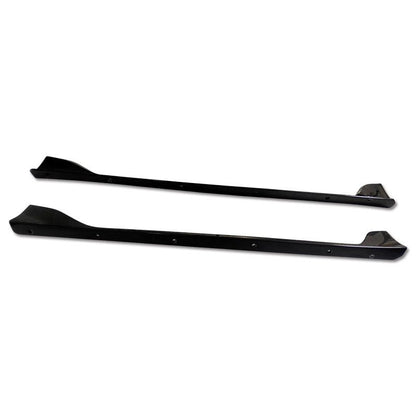 JDMuscle Tanso Carbon Fiber AM Style Side Skirt for 2020+ Toyota Supra - JDMuscleSide SkirtsJDM-A90-SK-AM-12x2 Twill Carbon Fiber