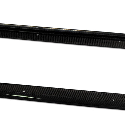 JDMuscle Tanso Carbon Fiber AM Style Side Skirt for 2020+ Toyota Supra - JDMuscleSide SkirtsJDM-A90-SK-AM-12x2 Twill Carbon Fiber