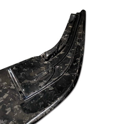 JDMuscle Tanso Carbon Fiber AT Style Front Lip for 2020+ Toyota Supra - JDMuscleFront LipsJDM-A90-LIP-AT-12x2 Twill Carbon Fiber